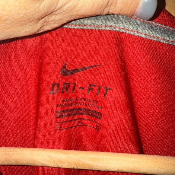 Nike Dri-Fit Angels Baseball Red T-Shirt, XL Extra Large - Picture 2 of 4